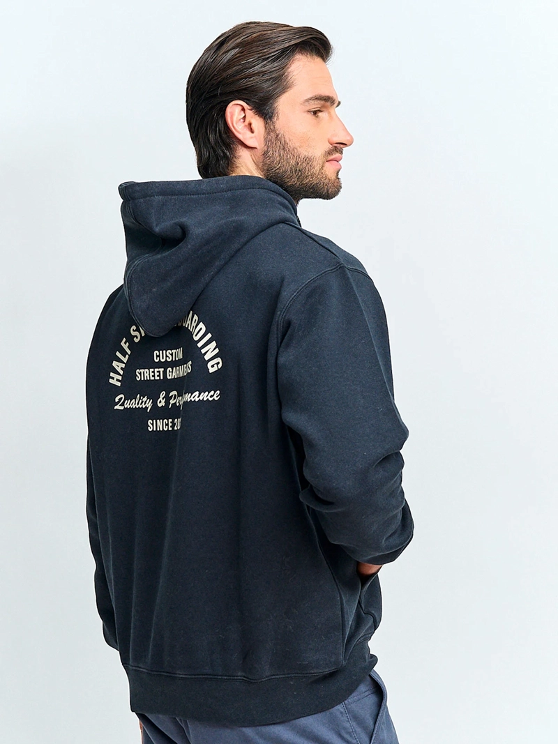 POLERÓN HOMBRE HALF ALGODÓN HOODIE PRINT - 2