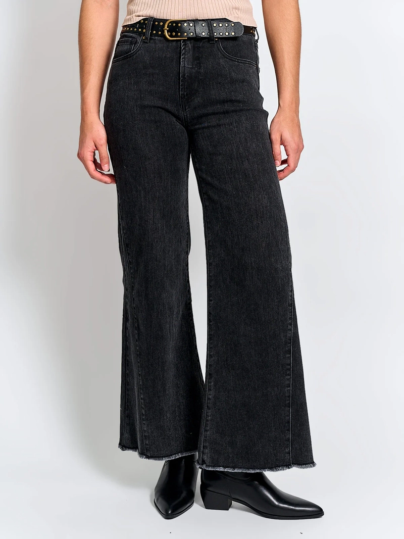 JEANS MUJER TATIENNE ALGODÓN RECTO CORTES - 2