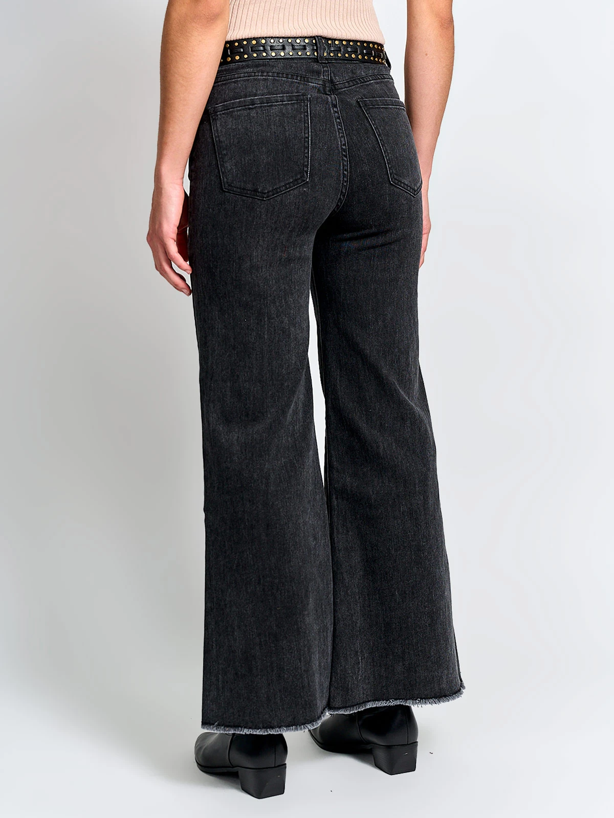 JEANS MUJER TATIENNE ALGODÓN RECTO CORTES - 3