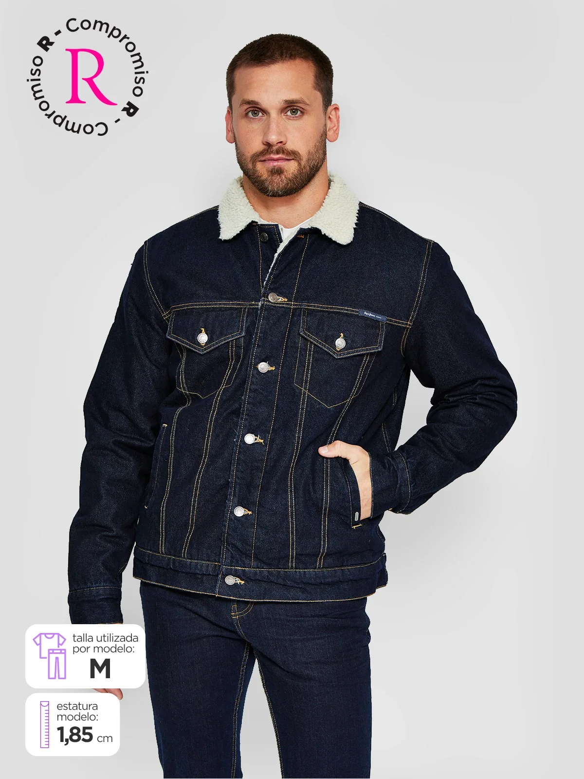 CHAQUETA HOMBRE PEPE JEANS DENIM CHIPORRO - 1