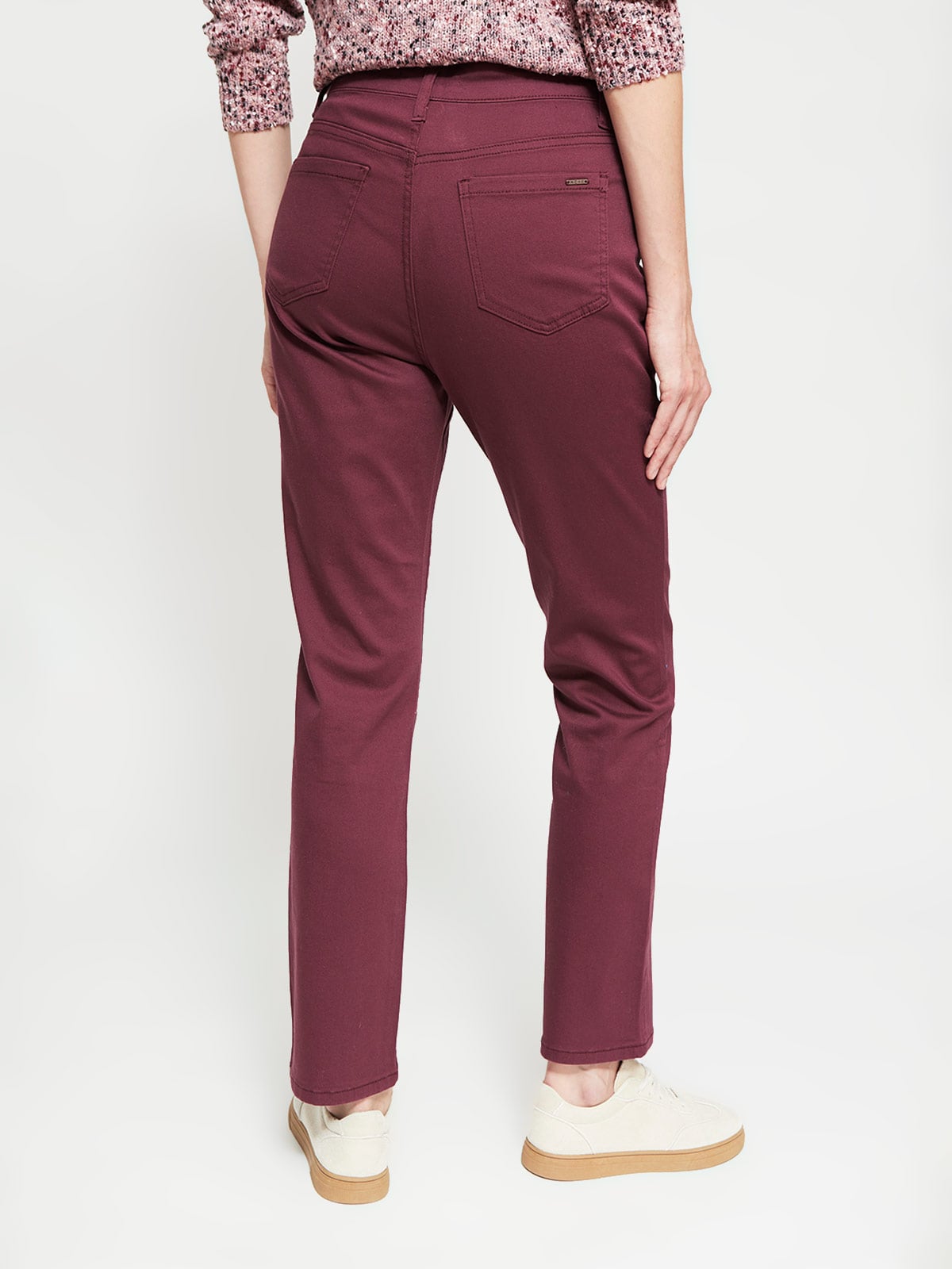 JEANS MUJER AZIZ ALGODÓN REGULAR BORDADO - 3