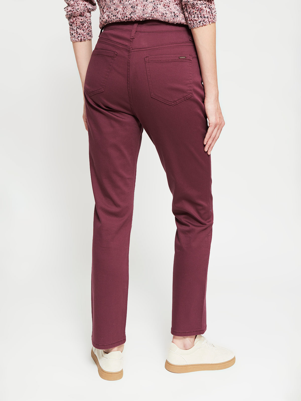 JEANS MUJER AZIZ ALGODÓN REGULAR BORDADO - 3