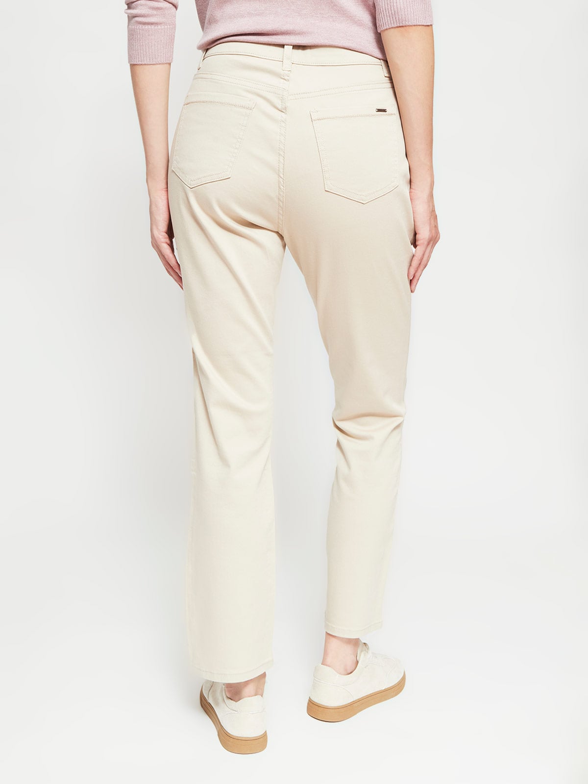 JEANS MUJER AZIZ ALGODÓN REGULAR BORDADO - 3
