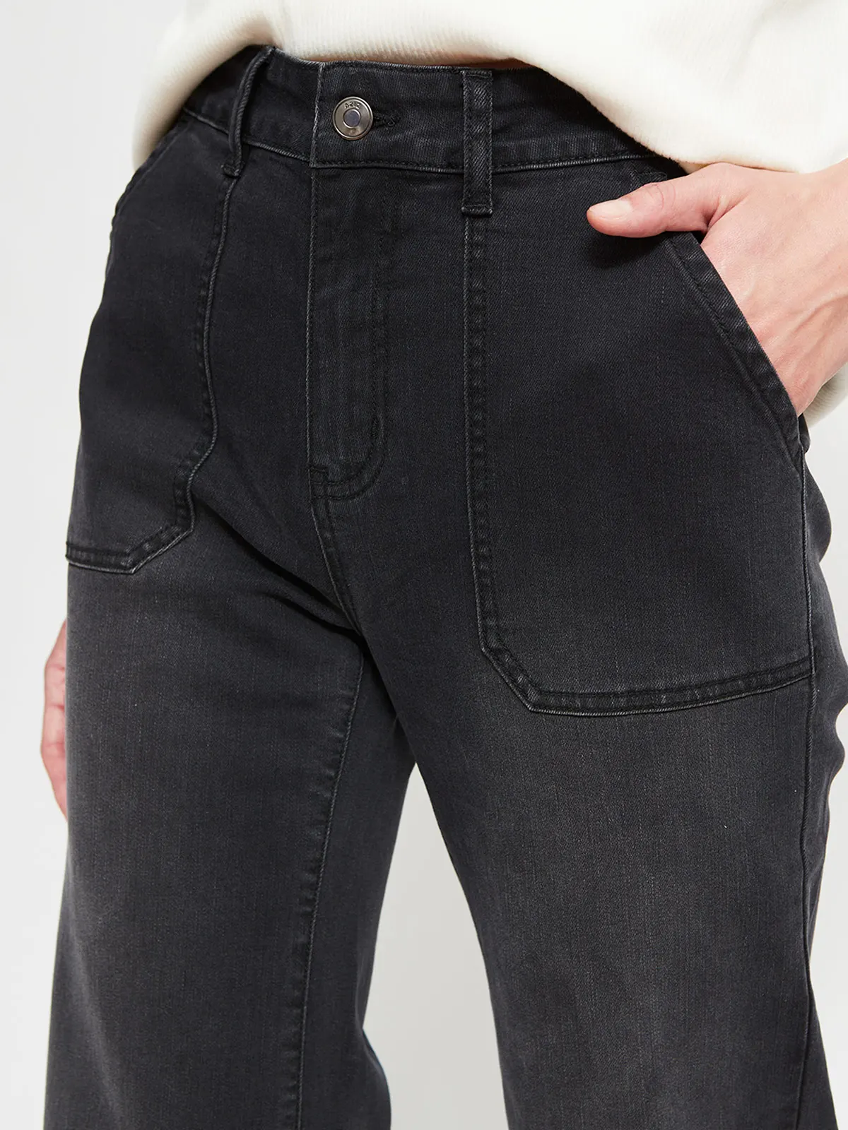 JEANS MUJER AZIZ ALGODÓN WIDELEG LAVADO - 4