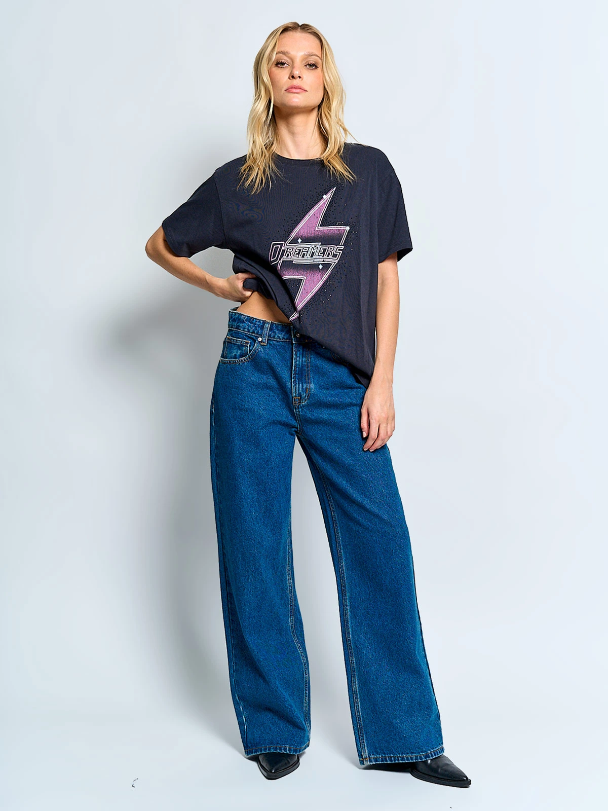 POLERA MUJER BARBADOS ALGODÓN GRÁFICA - 4