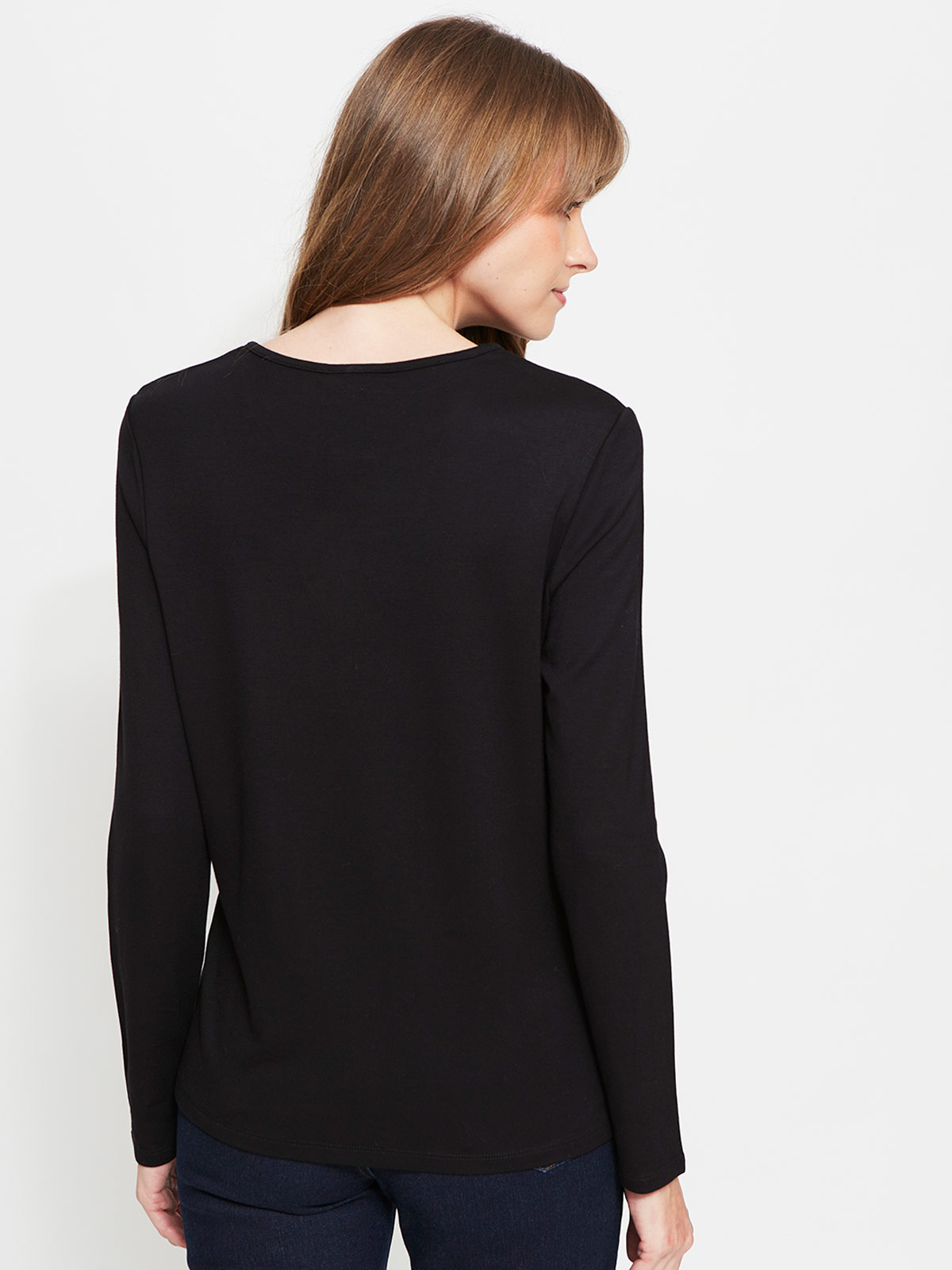 POLERA MUJER CACHAREL MANGA LARGA - 2