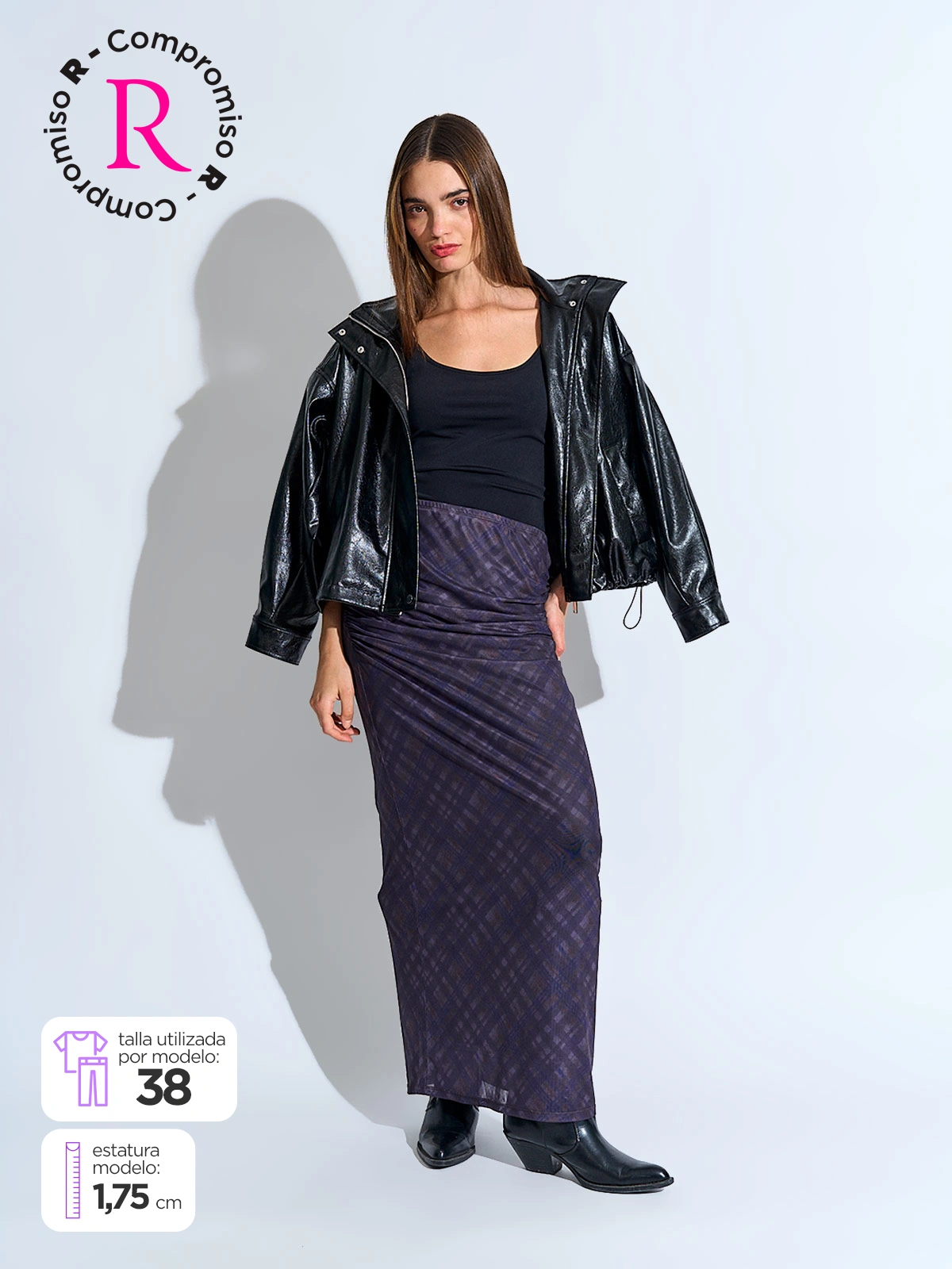 FALDA MUJER BARBADOS ESCOCESA - 1
