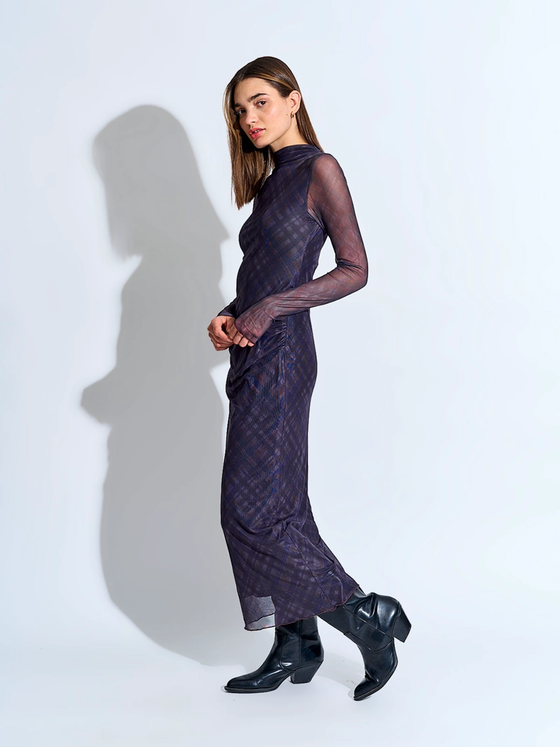 VESTIDO MUJER BARBADOS LARGO MALLA - 2