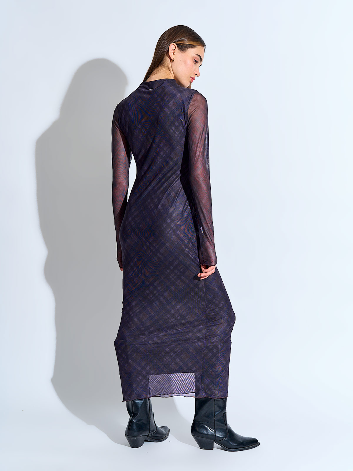 VESTIDO MUJER BARBADOS LARGO MALLA - 3
