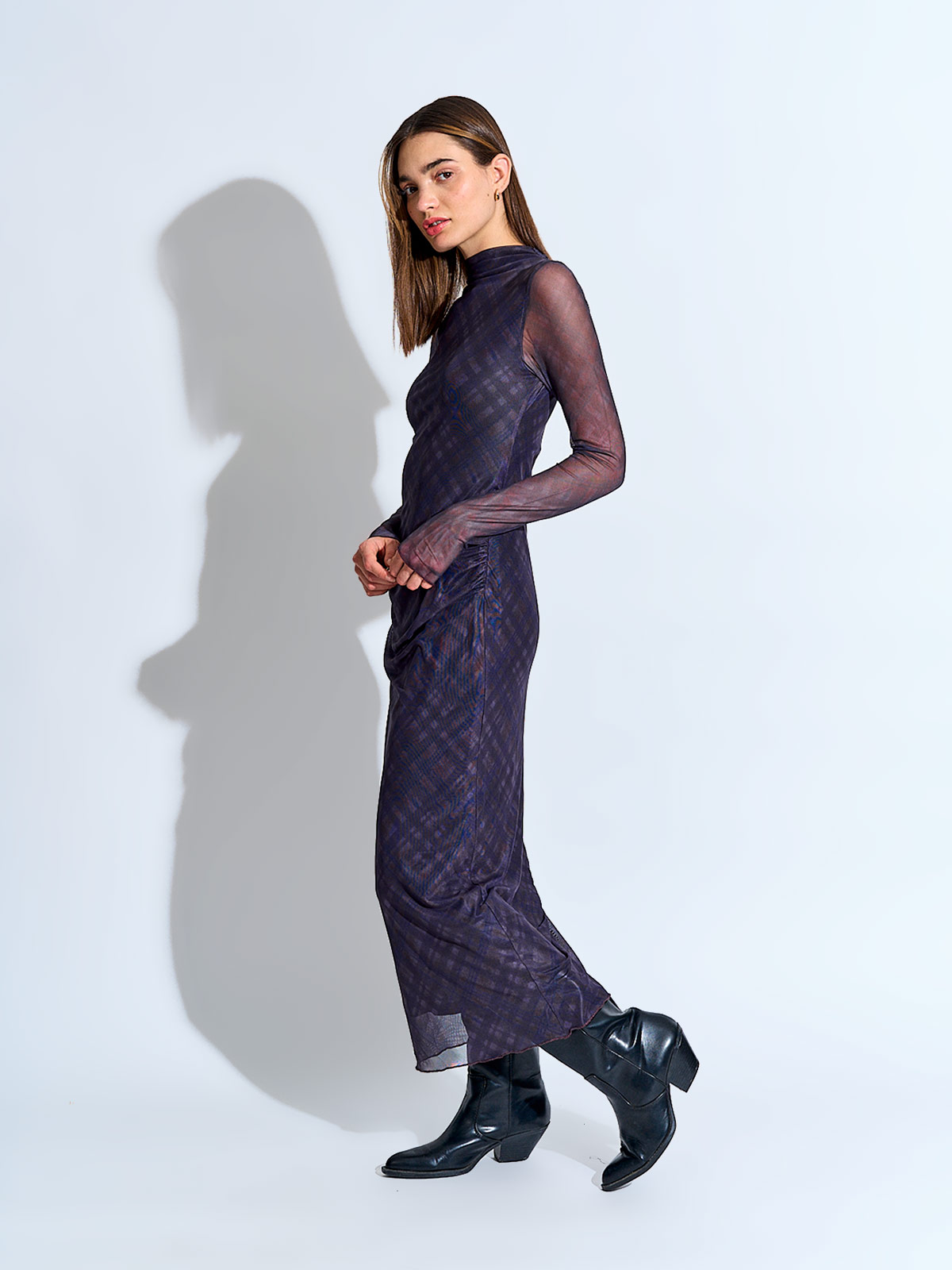 VESTIDO MUJER BARBADOS LARGO MALLA - 2