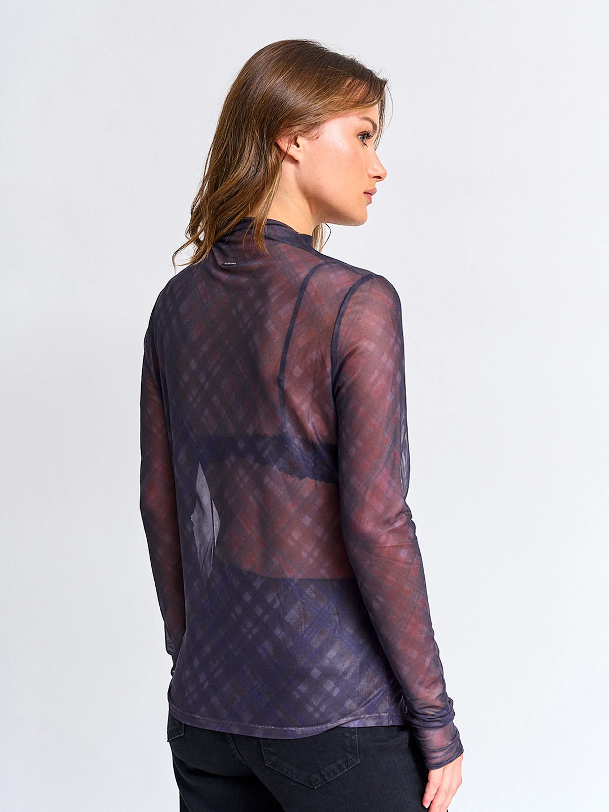 POLERA MUJER BARBADOS MANGA LARGA MESH - 2