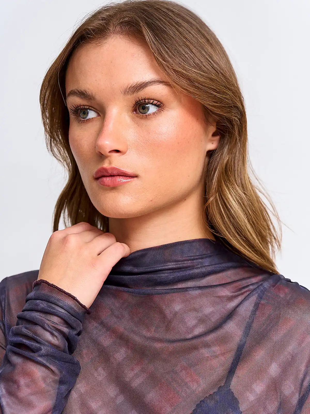 POLERA MUJER BARBADOS MANGA LARGA MESH - 3