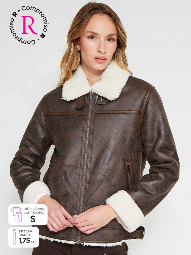 CHAQUETA MUJER PEPE JEANS BONDED - 1