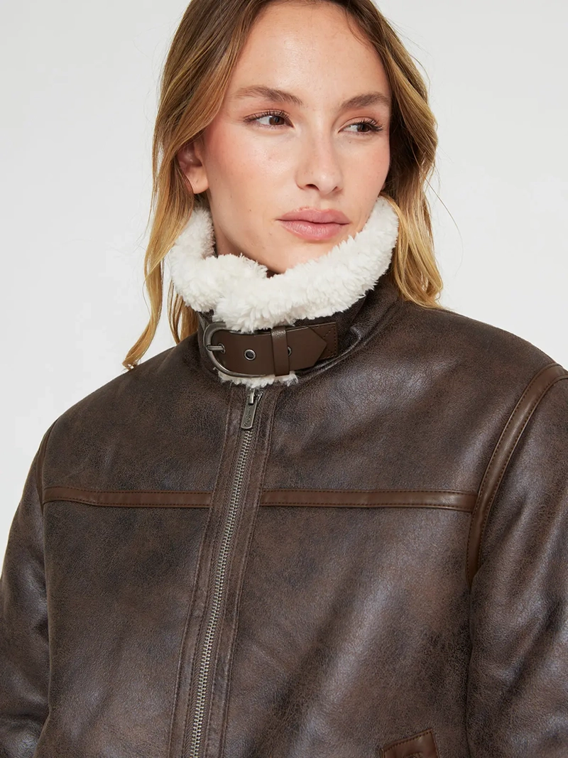 CHAQUETA MUJER PEPE JEANS BONDED - 3