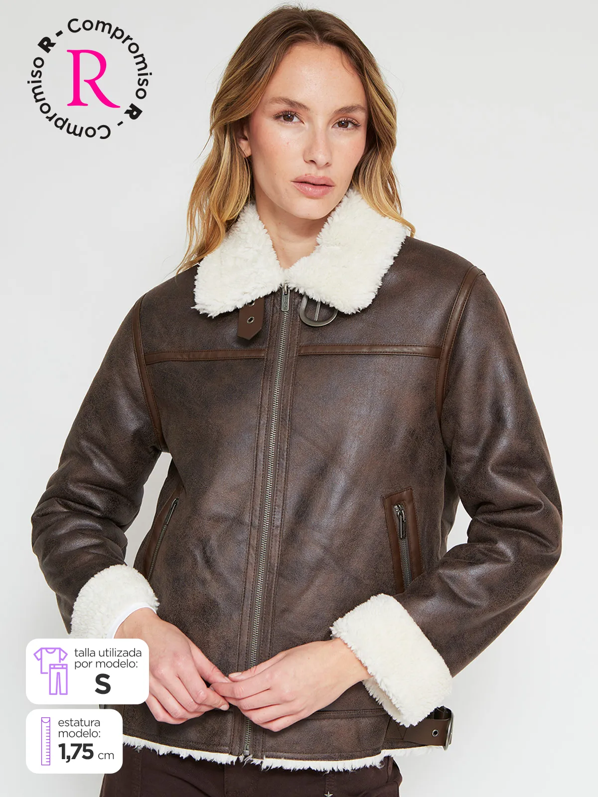 CHAQUETA MUJER PEPE JEANS BONDED - 1