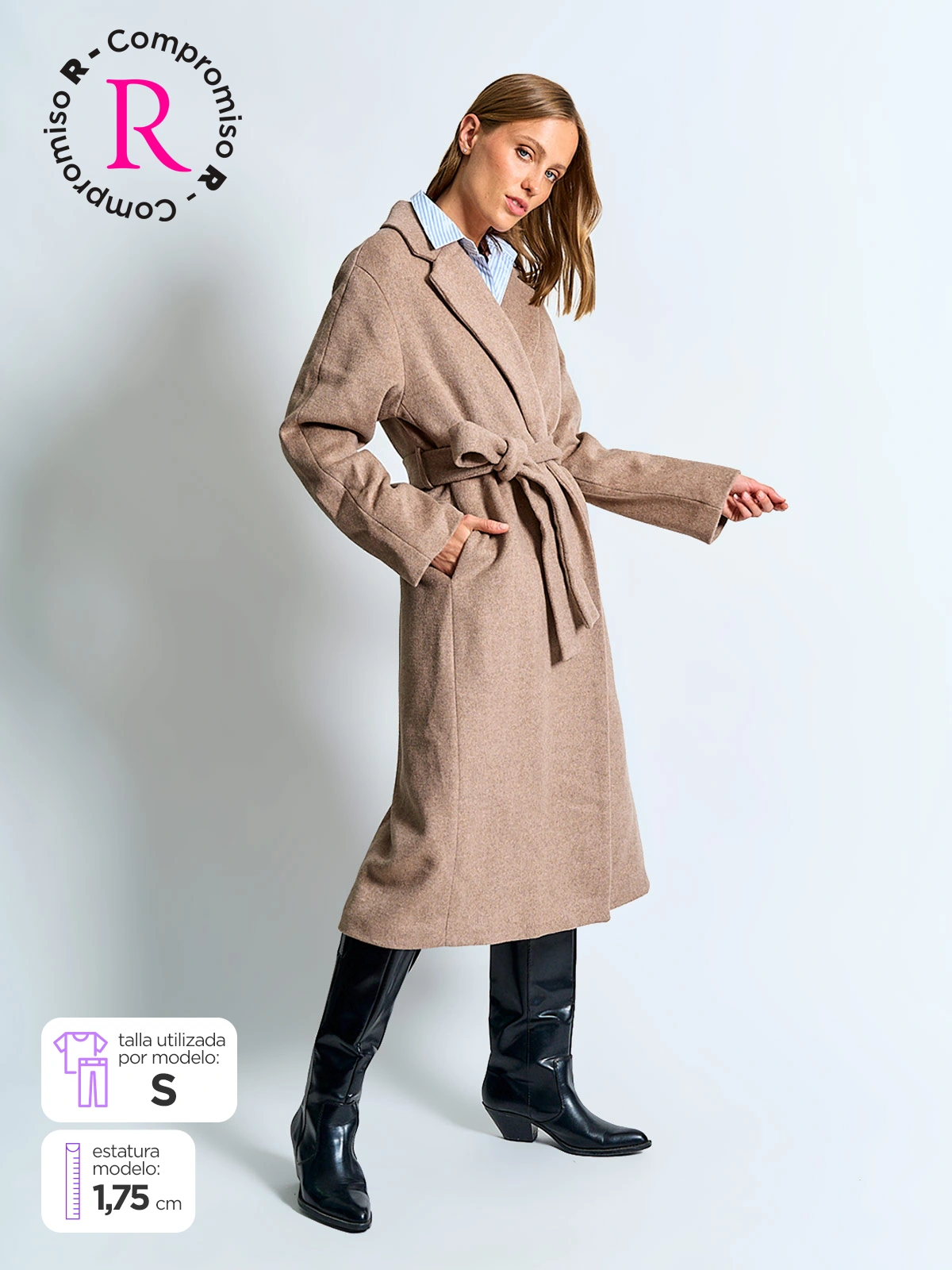 ABRIGO MUJER MARQUIS LANA  - 1