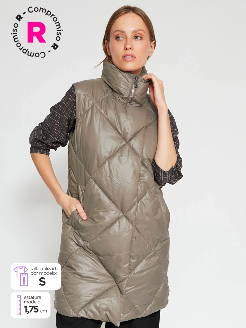 PARKA MUJER MARQUIS SIN MANGAS - 1