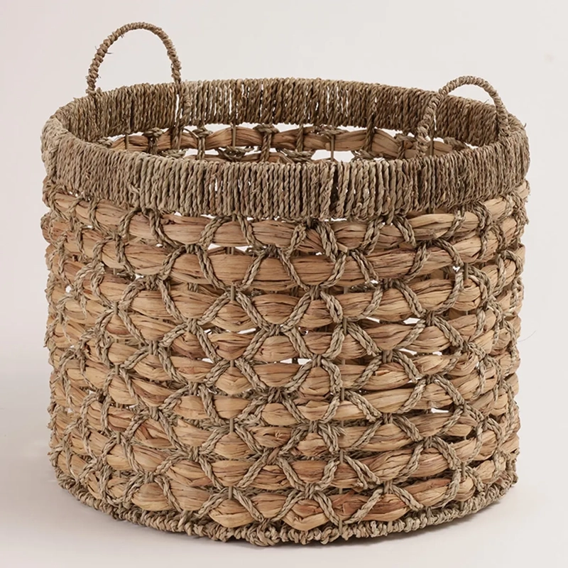 CANASTO DECORATIVO RIPLEY HOME BICOLOR DOBLE TX L - 2
