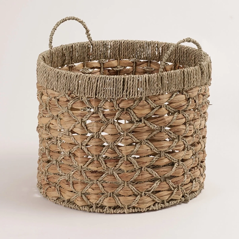 CANASTO DECORATIVO RIPLEY HOME BICOLOR DOBLE TX M - 2