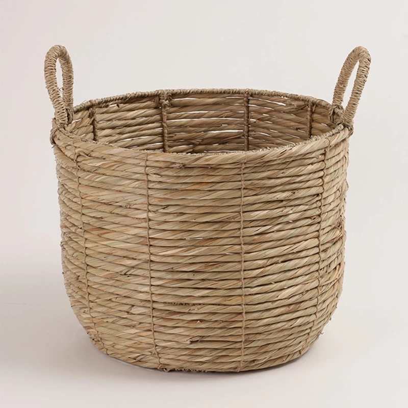 CANASTO DECORATIVO RIPLEY HOME LISO ASA M