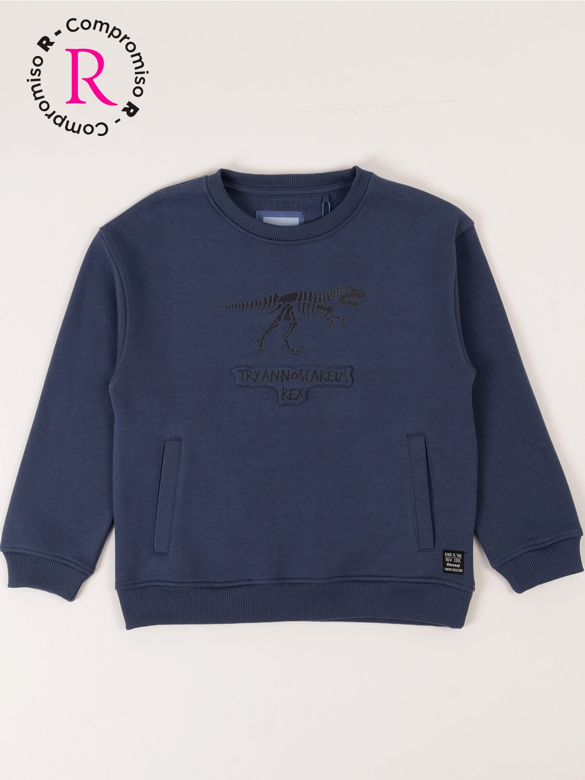 POLERON NIÑO HARVEST REGULAR FIT MANGA LARGA - 1