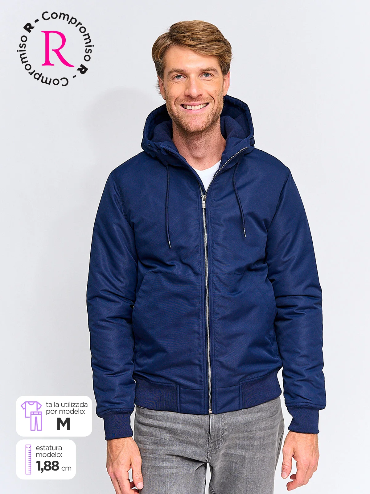 PARKA HOMBRE KENNETH STEVENS POLAR - 1