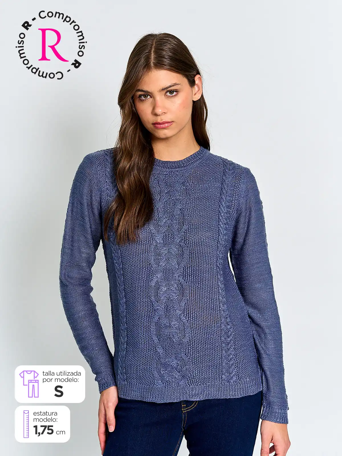 SWEATER MUJER AZIZ  - 1