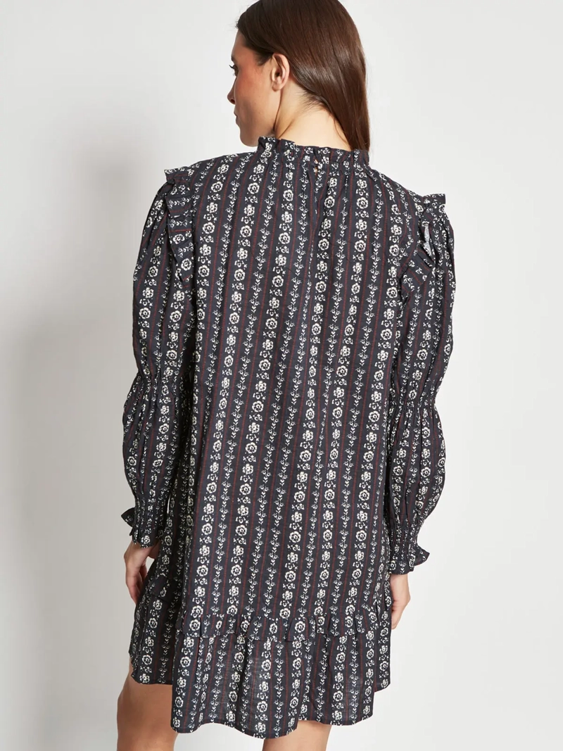 VESTIDO MUJER TATIENNE ALGODÓN CUELLO PANAL - 3