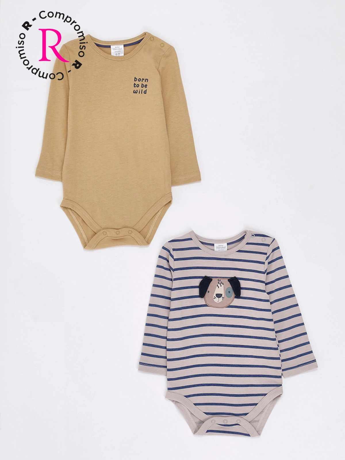 BABY HARVEST PACK X2 BODY NIÑO BABY HARVEST PET