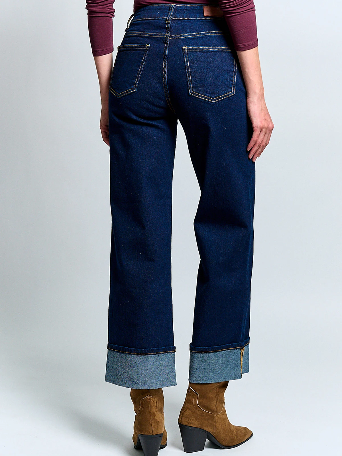 JEANS MUJER MARQUIS ALGODÓN FOLDED - 3