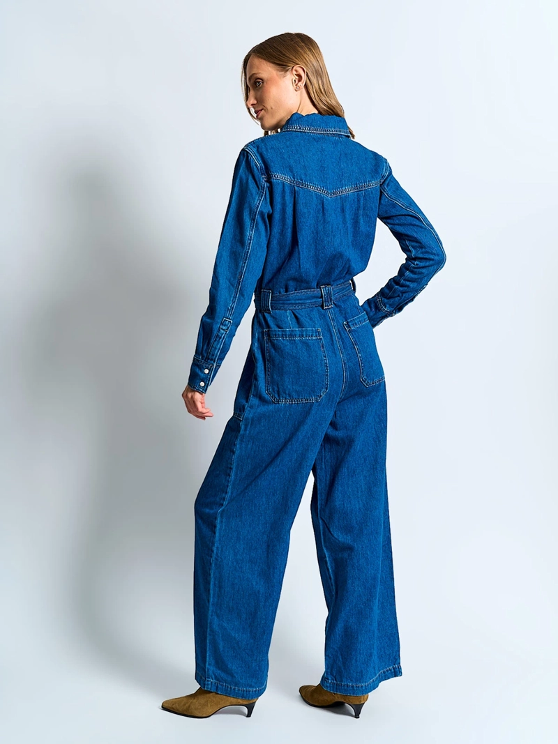 ENTERITO MUJER MARQUIS ALGODÓN DENIM - 5