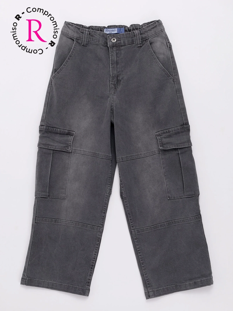 JEANS NIÑO HARVEST WEST CARGO - 1