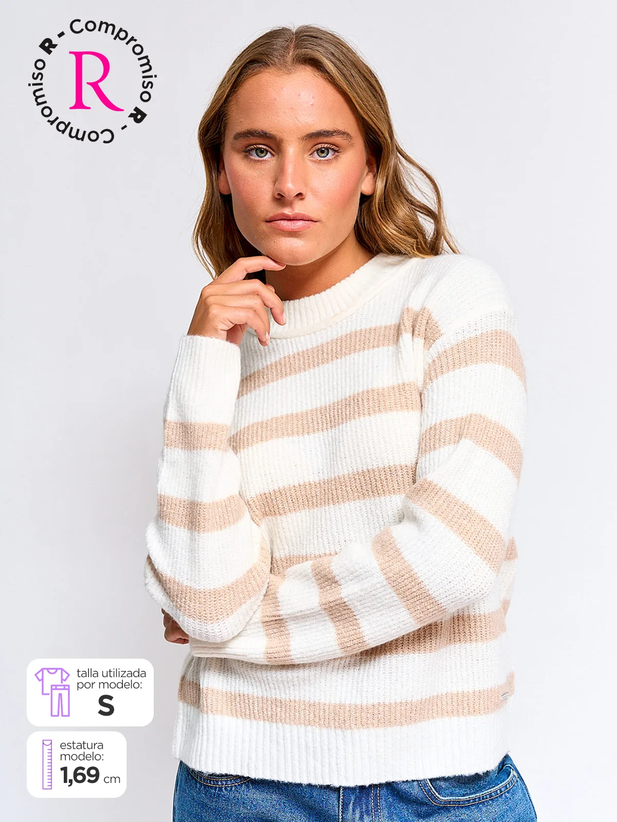 AEROPOSTALE SWEATER MUJER AEROPOSTALE CUELLO REDONDO
