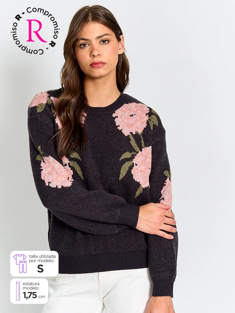 SWEATER MUJER AZIZ  - 1