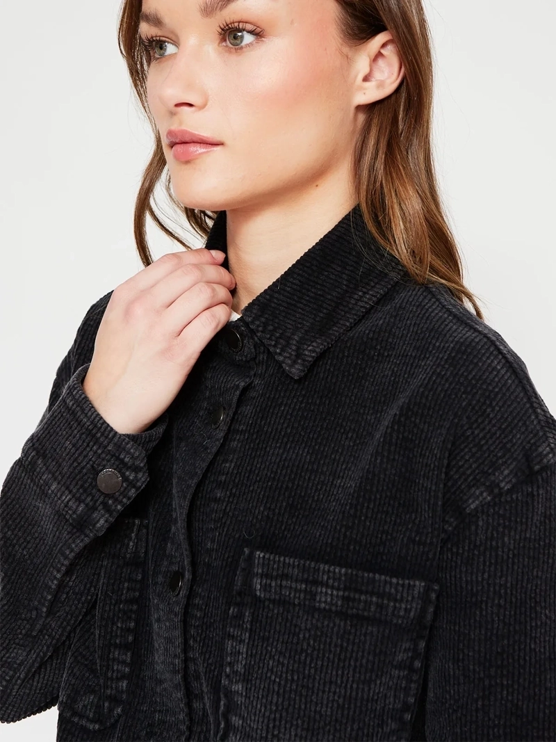 SOBRECAMISA MUJER BARBADOS ALGODÓN ACID WASH - 3