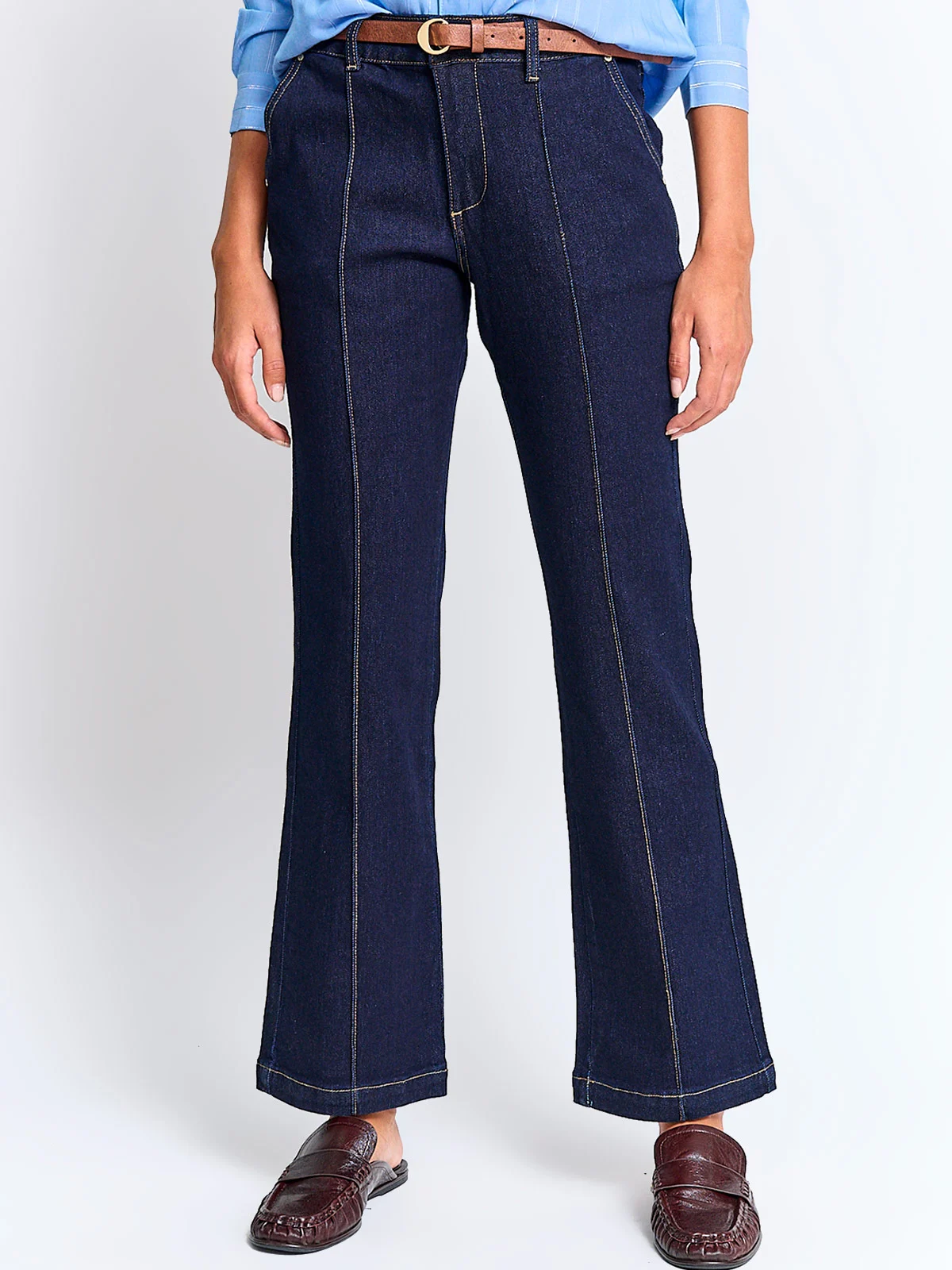 JEANS MUJER CACHAREL ALGODÓN RECTO - 2