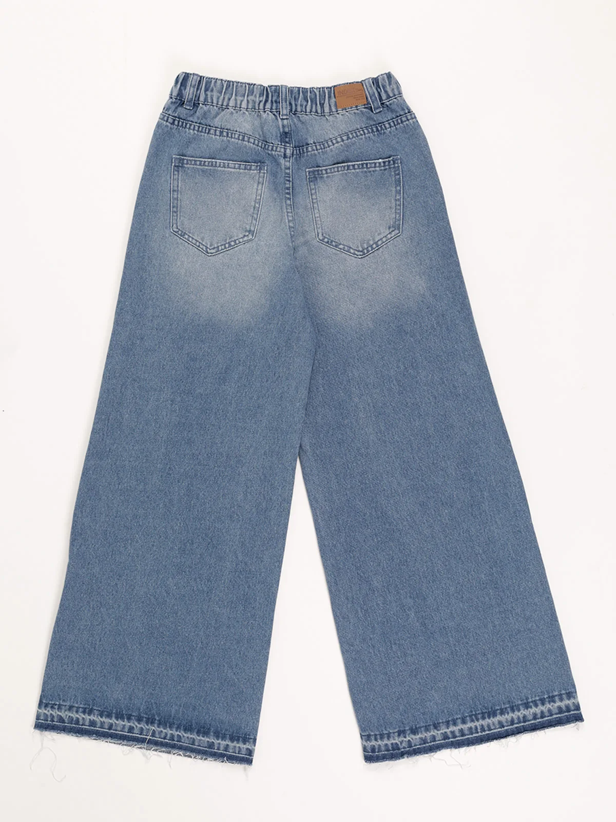 JEANS NIÑA INDEX WIDE DESFLECADO - 2