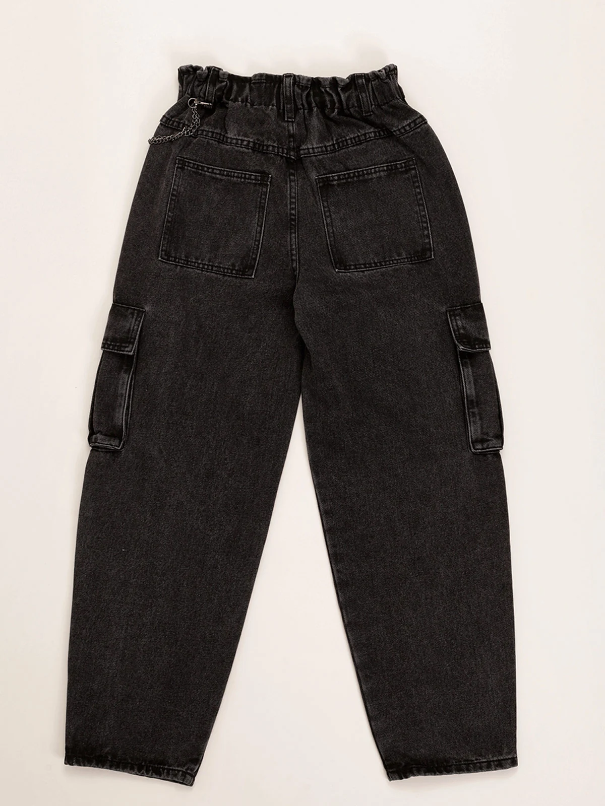 JEANS NIÑA INDEX CARGO CADENA - 2