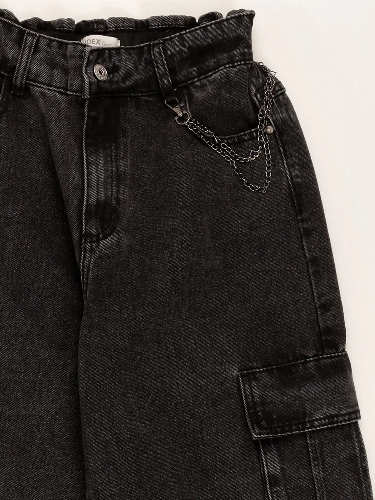 JEANS NIÑA INDEX CARGO CADENA - 3