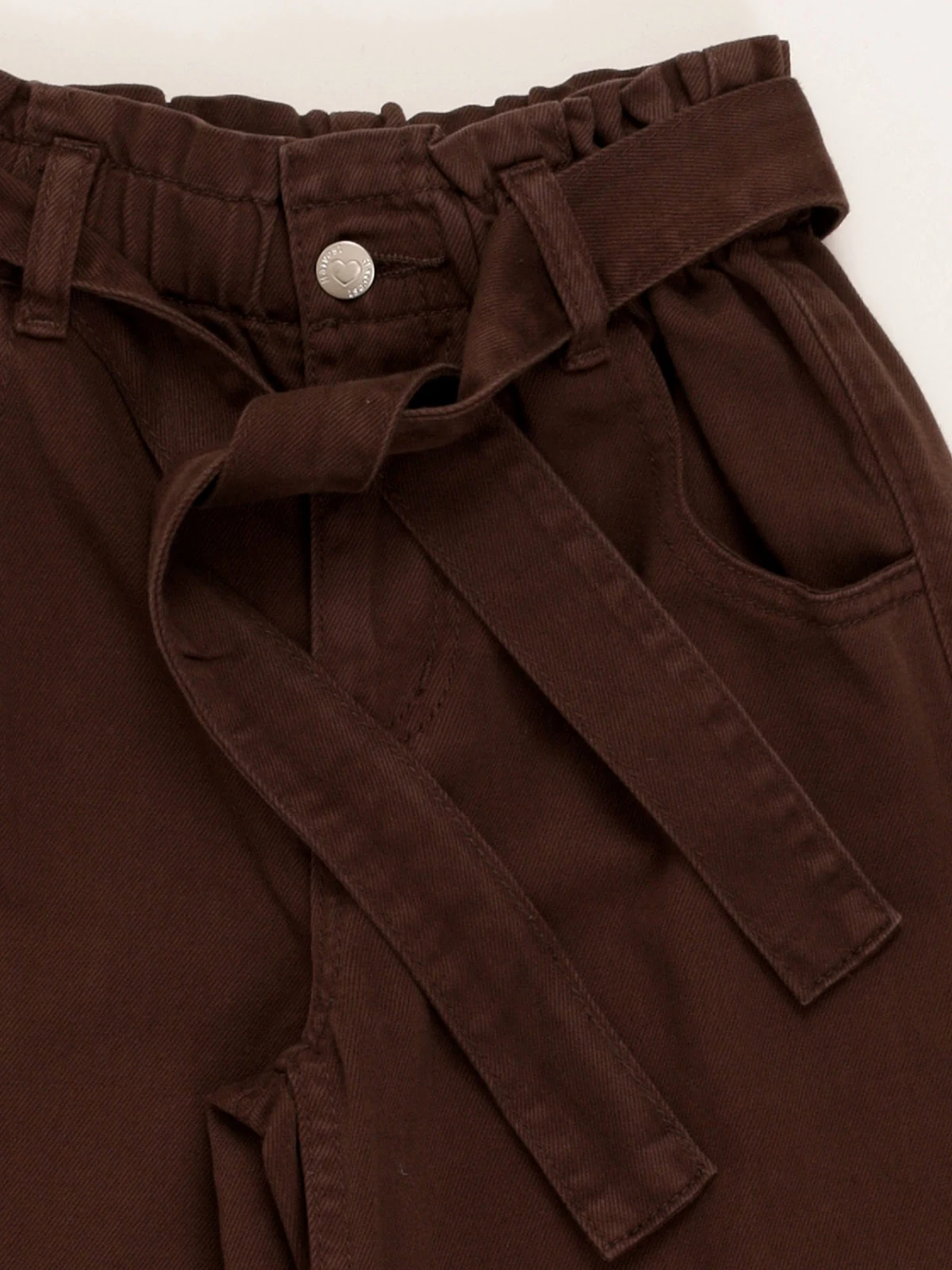 PANTALÓN NIÑA HARVEST WIDE CINTURÓN - 3