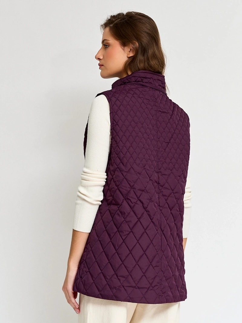 PARKA MUJER AZIZ SIN MANGAS QUILTED - 2