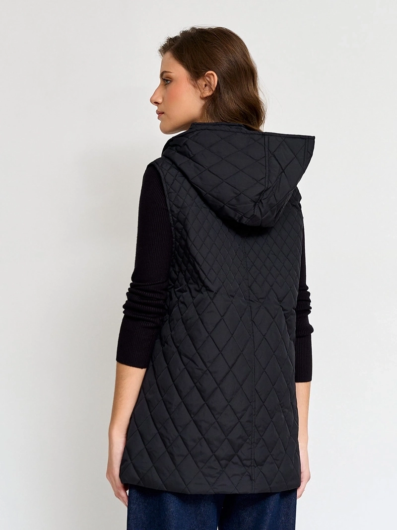 PARKA MUJER AZIZ SIN MANGAS QUILTED - 2