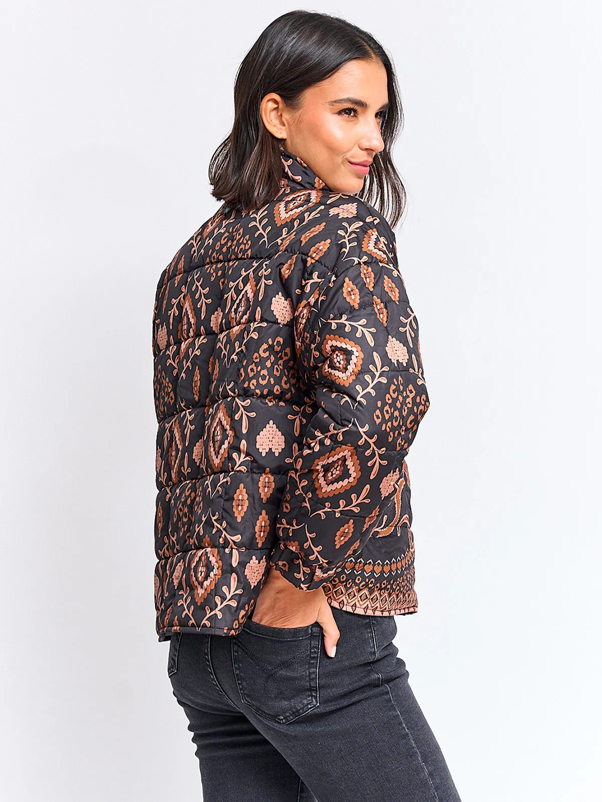 PARKA MUJER TATIENNE ACOLCHADA ESTAMPADA - 2
