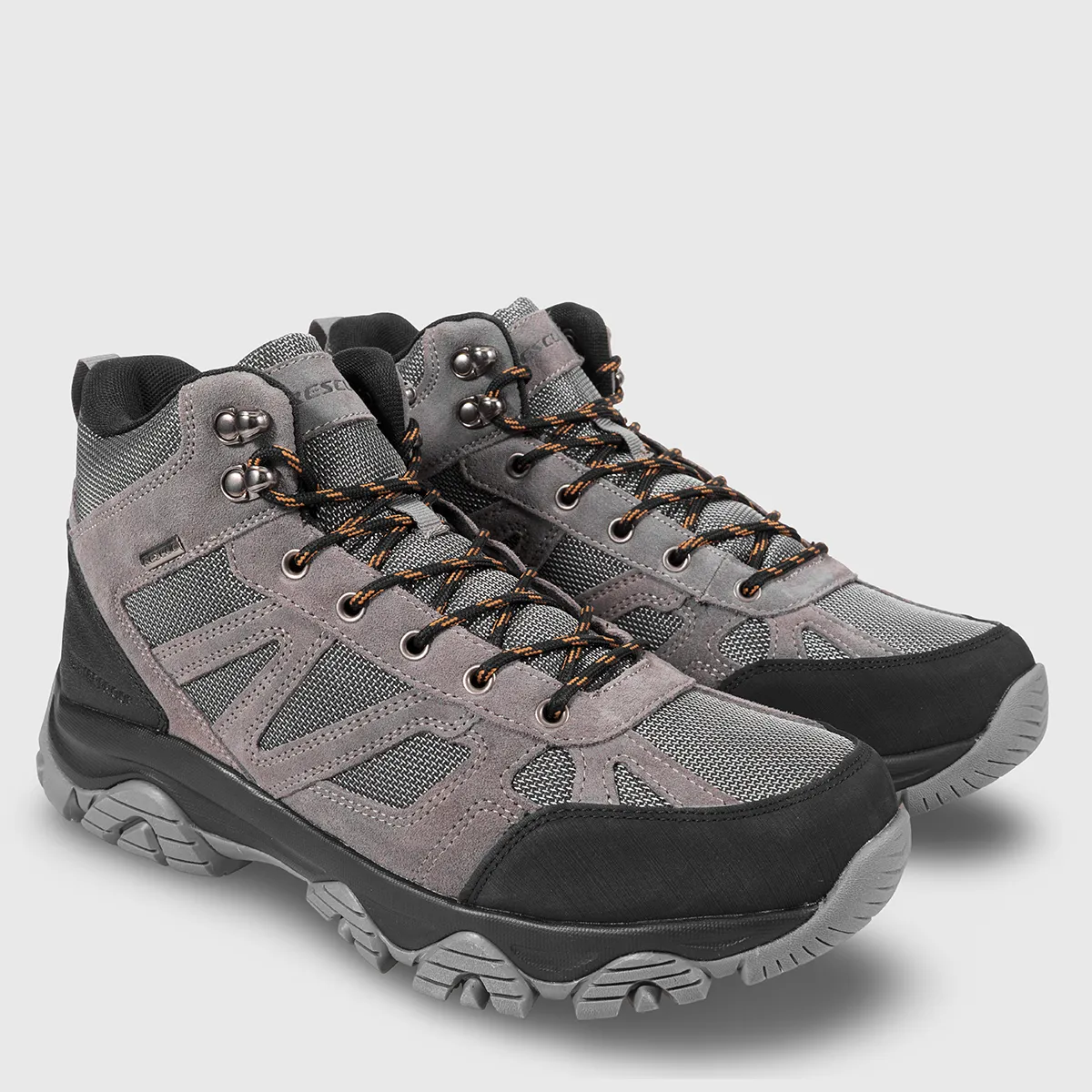 BOTINES HOMBRE RESCUE PLOMO CUERO - 2