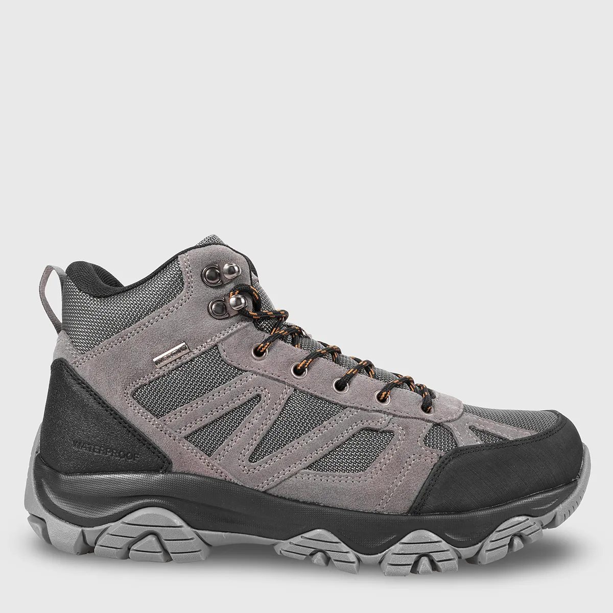 BOTINES HOMBRE RESCUE PLOMO CUERO - 1