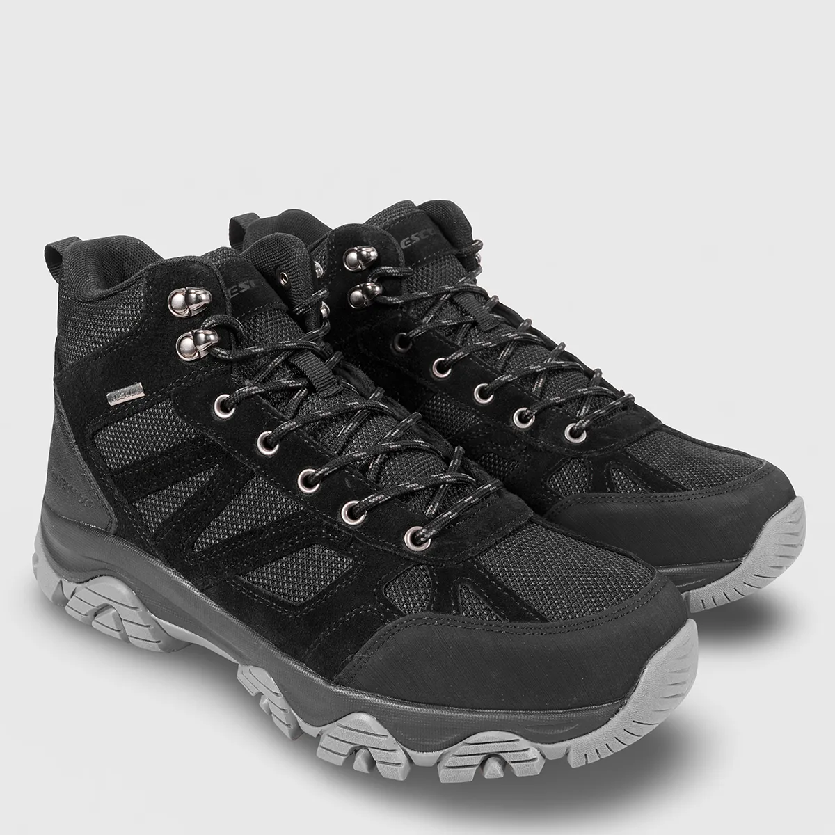 BOTINES HOMBRE RESCUE PLOMO CUERO - 2