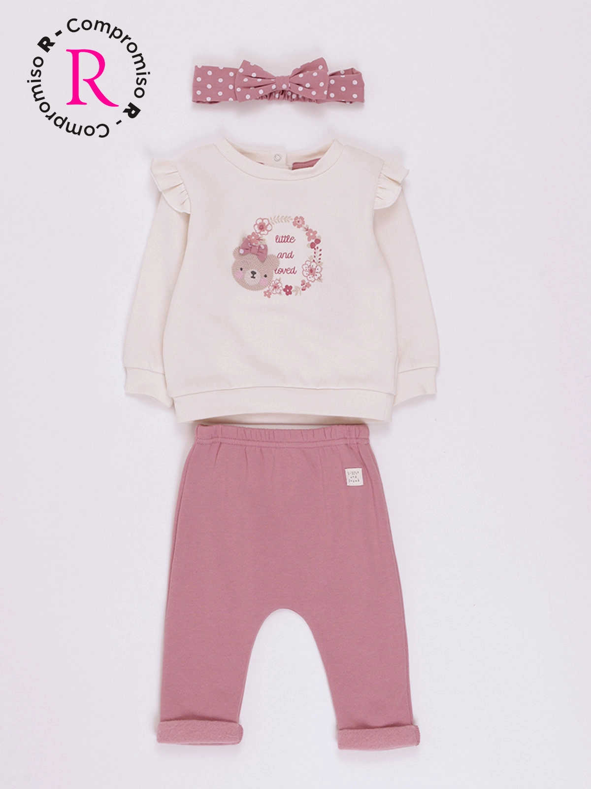 CONJUNTO NIÑA BABY HARVEST TEDDY - 1
