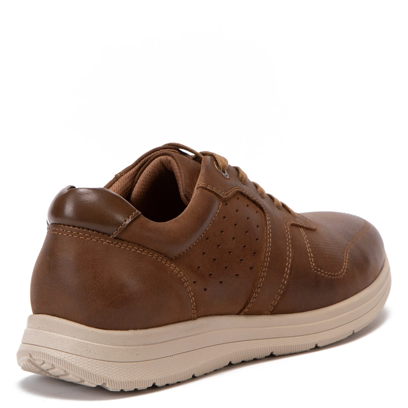 ZAPATOS HOMBRE GUANTE TAUPE CALCUTA CUERO - 4