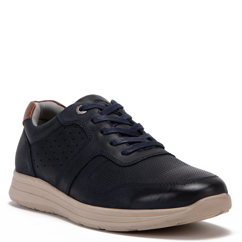 ZAPATOS HOMBRE GUANTE AZUL CALCUTA CUERO - 3