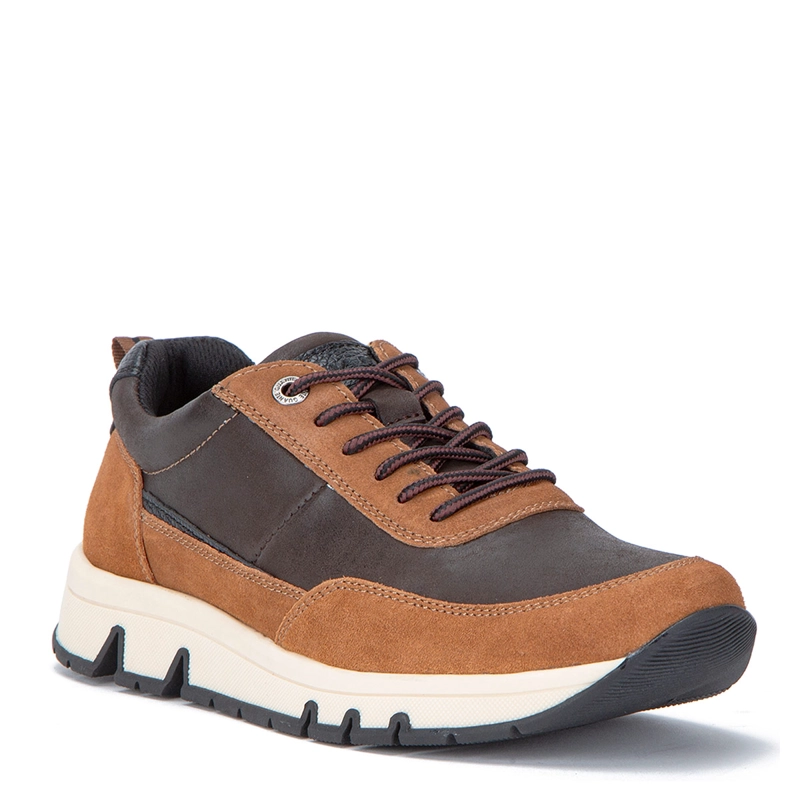 ZAPATILLAS HOMBRE GUANTE CASUALES CAFÉ RIO CUERO - 3